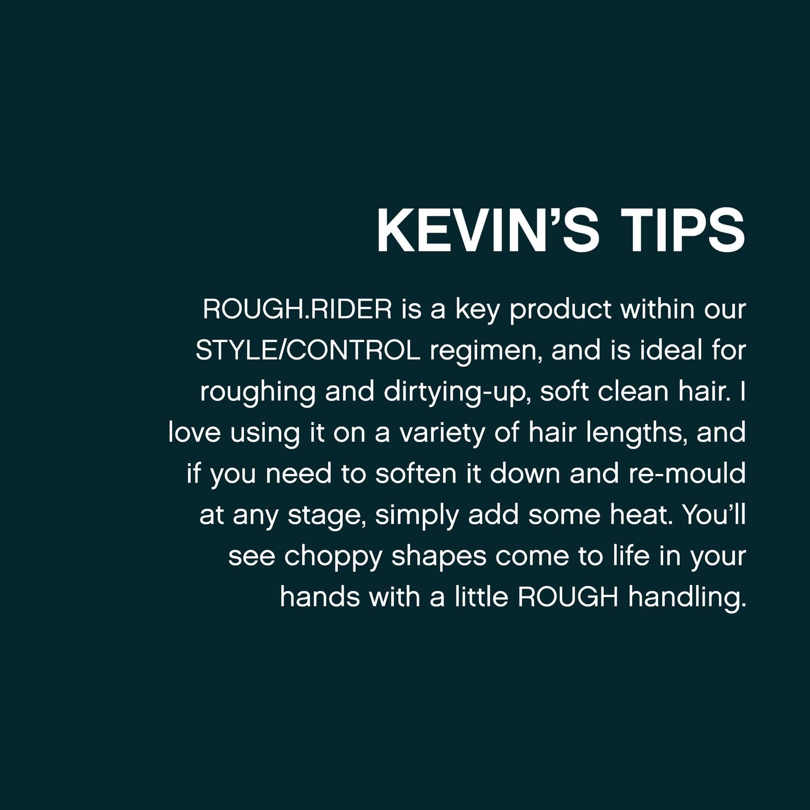 Kevin.Murphy Rough.Rider golden bamboo strengthens and seals the hair.