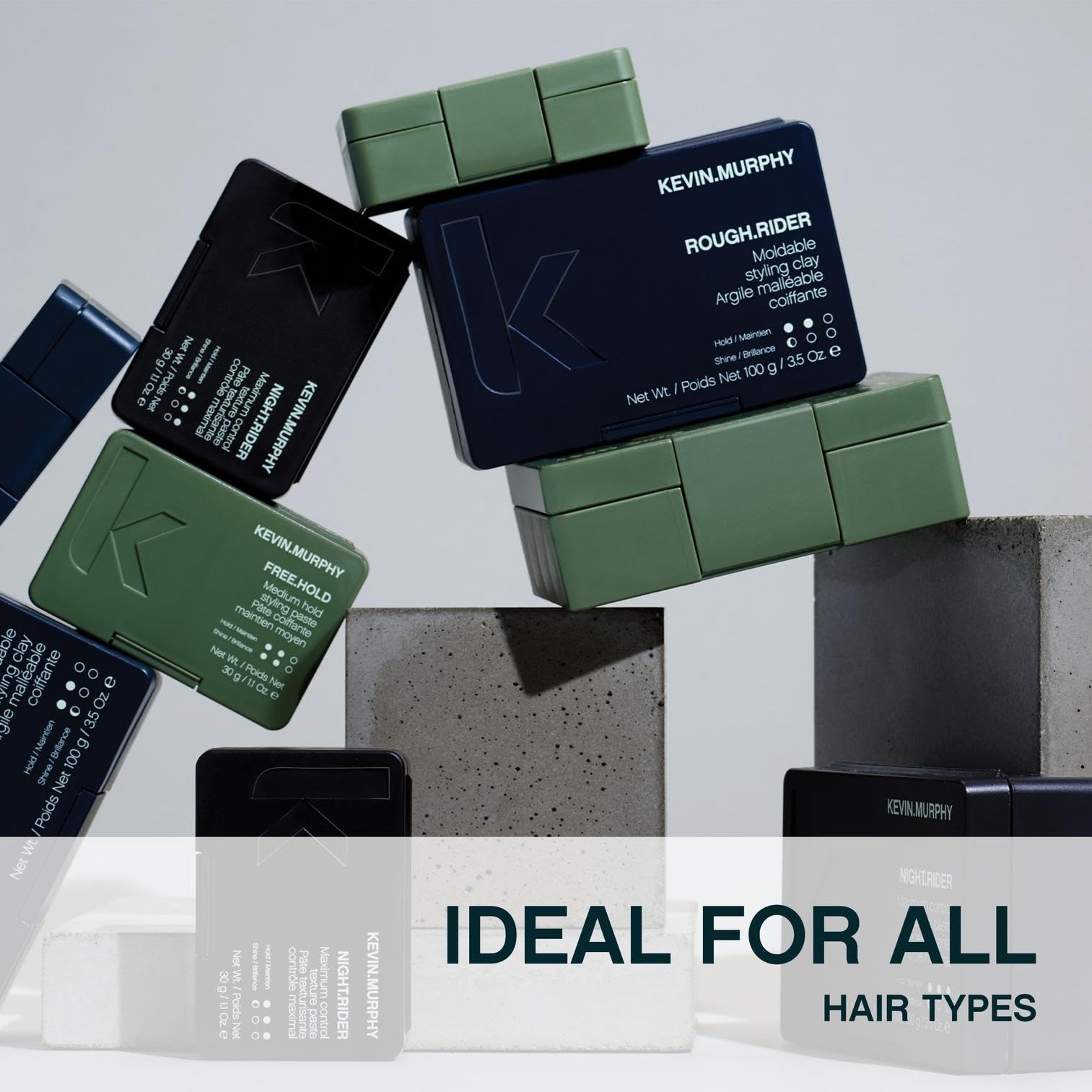 Kevin.Murphy Rough.Rider with soybean extracts supports strength and conditioning.