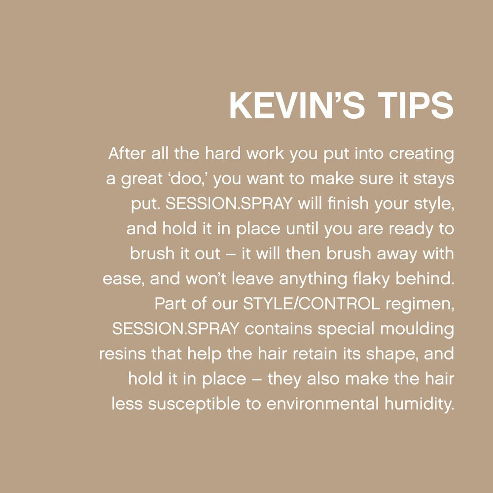 Kevin Murphy packaging highlights eco-friendly labeling and low VOC formulation.