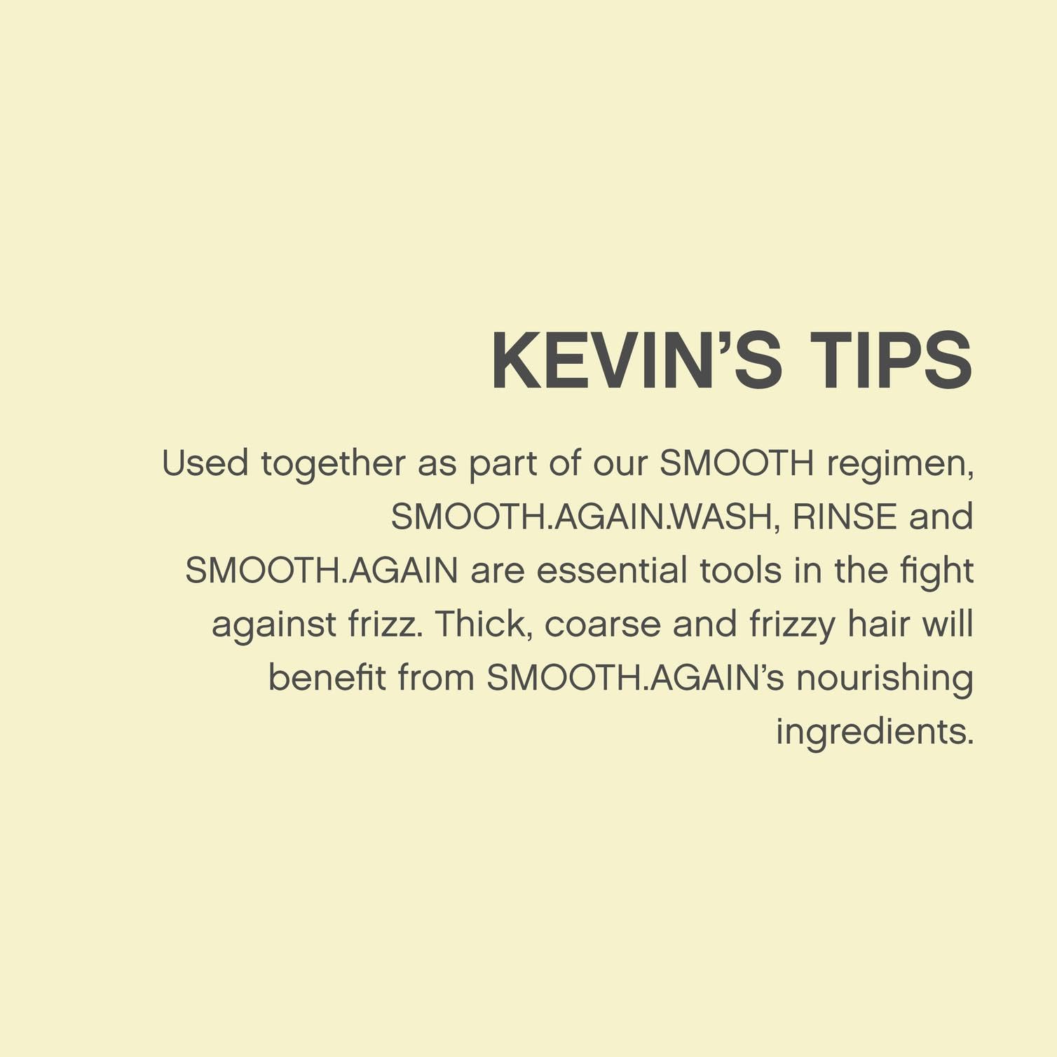 Kevin.Murphy Smooth.Again.Rinse post-conditioning glossy hair