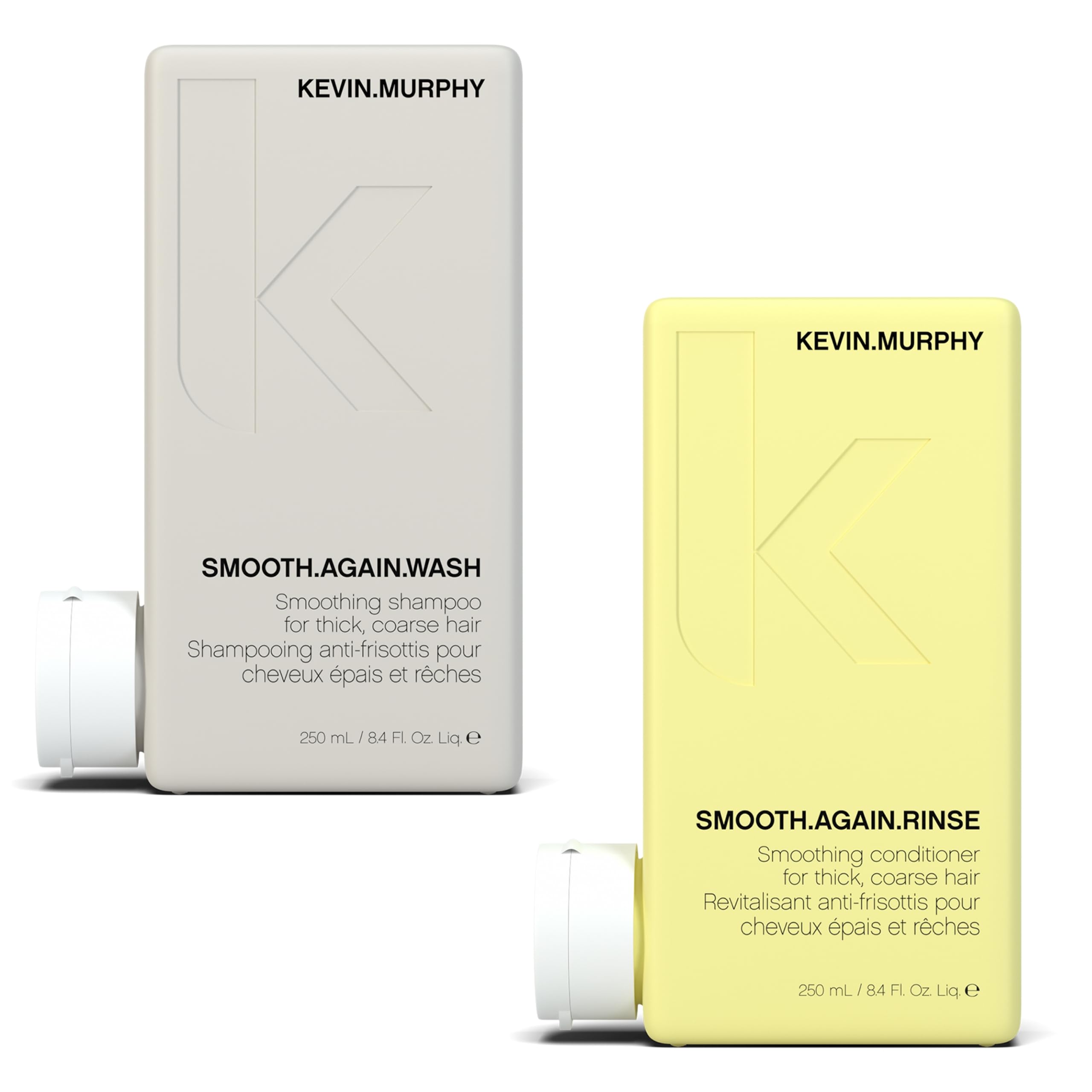 Kevin Murphy Smooth Again Wash bottle front for frizz control and smooth shampoo routine