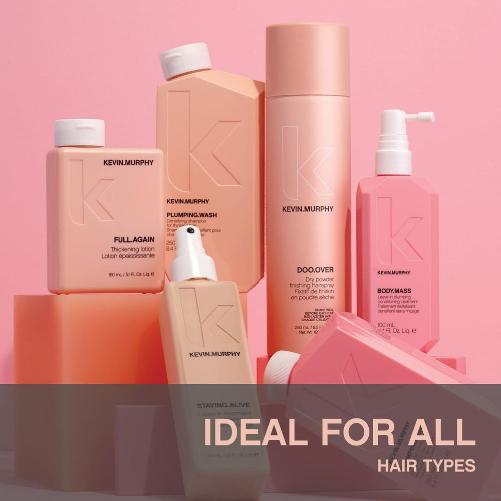 KEVIN.MURPHY Staying.ALIVE easy-apply bottle and pump for quick routines
