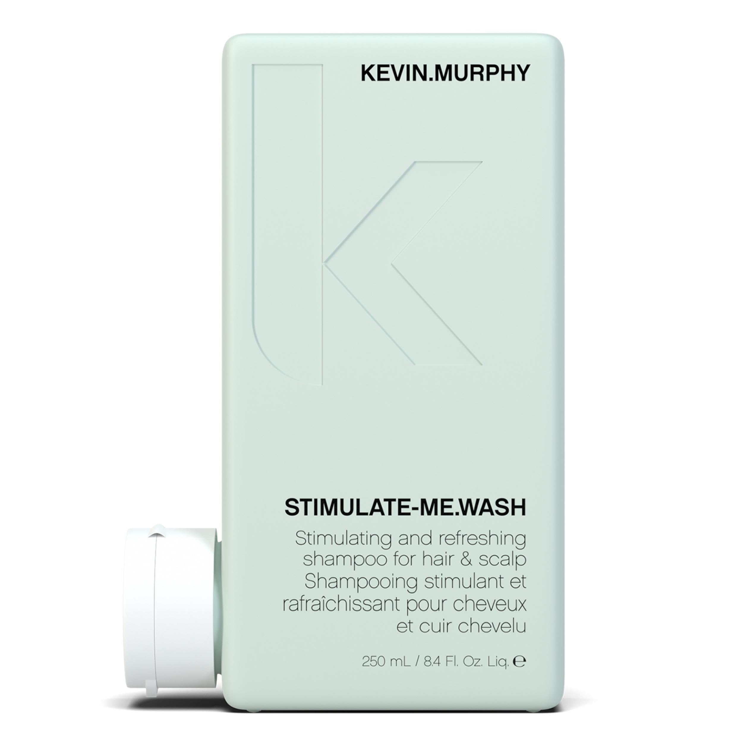 KEVIN.MURPHY Stimulate-Me.Wash bottle front for all hair types, clarifying cleanse.