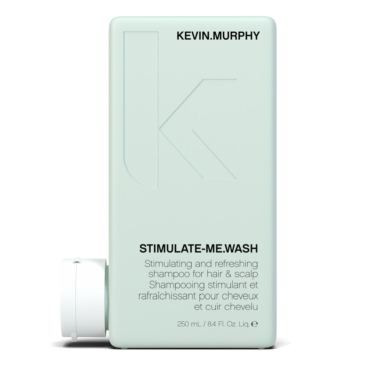 KEVIN.MURPHY Stimulate-Me.Wash bottle front for all hair types, clarifying cleanse.