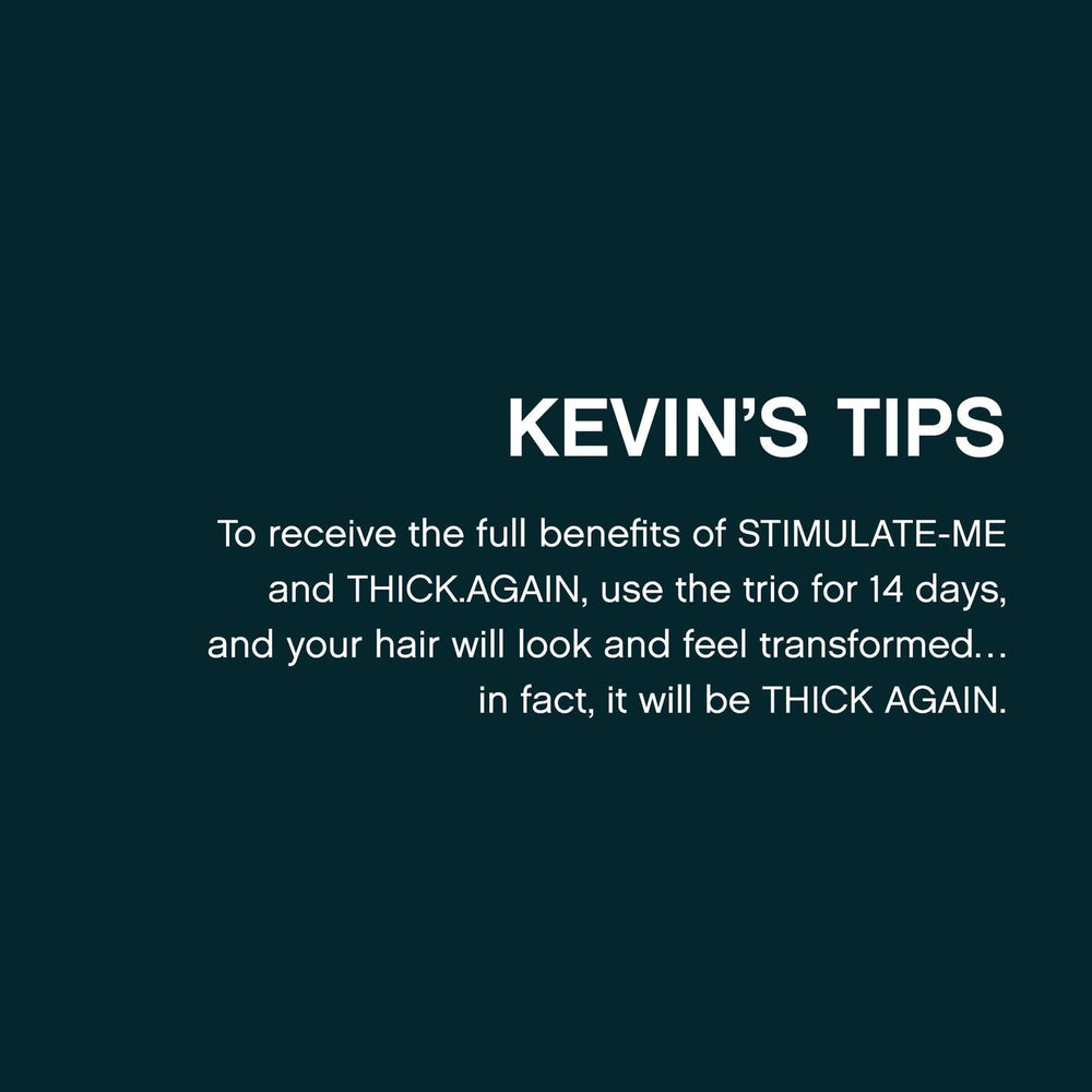 Kevin Murphy THICK.AGAIN targets fine hair for added body.