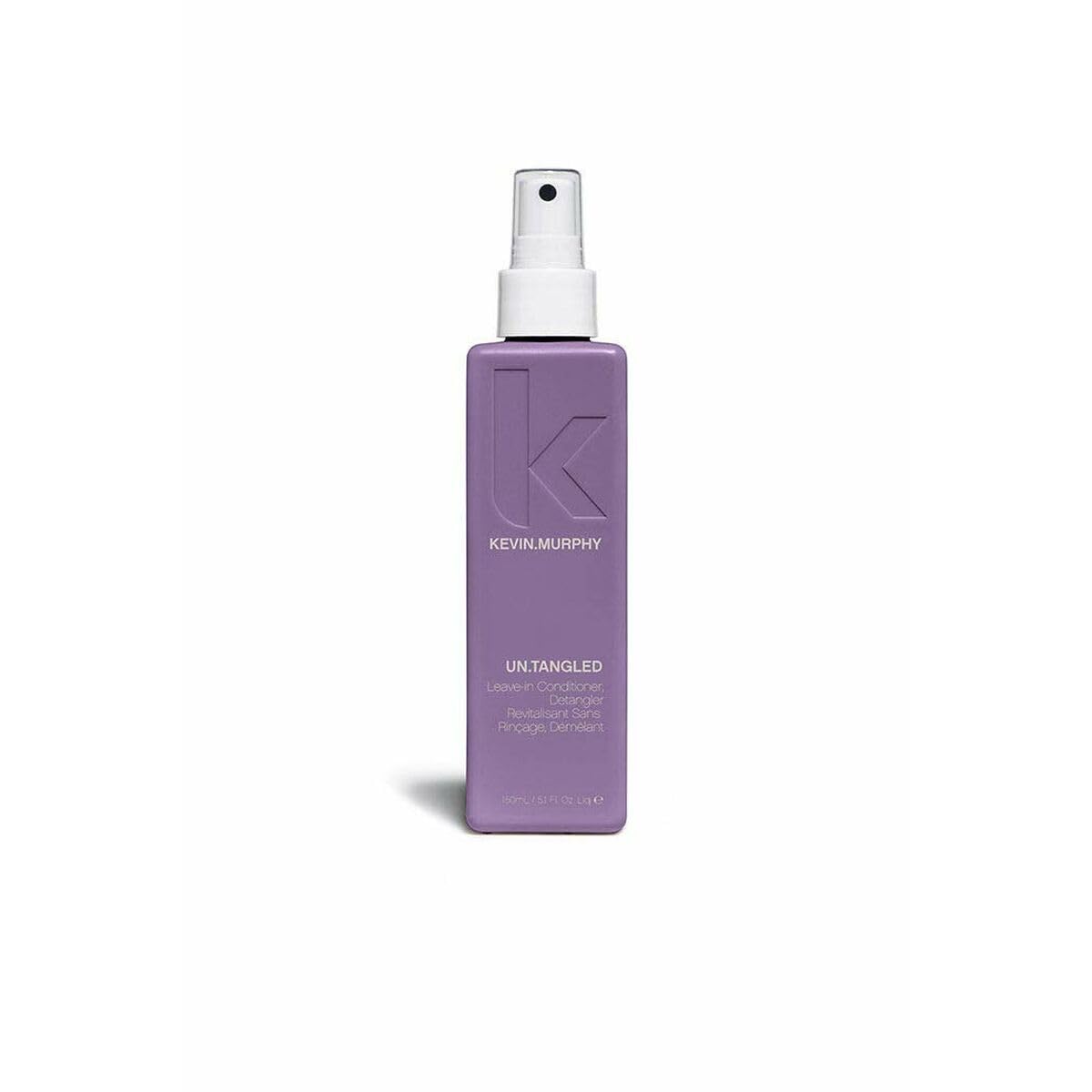 Kevin Murphy Un Tangled bottle pour showcases detangling and easy styling.