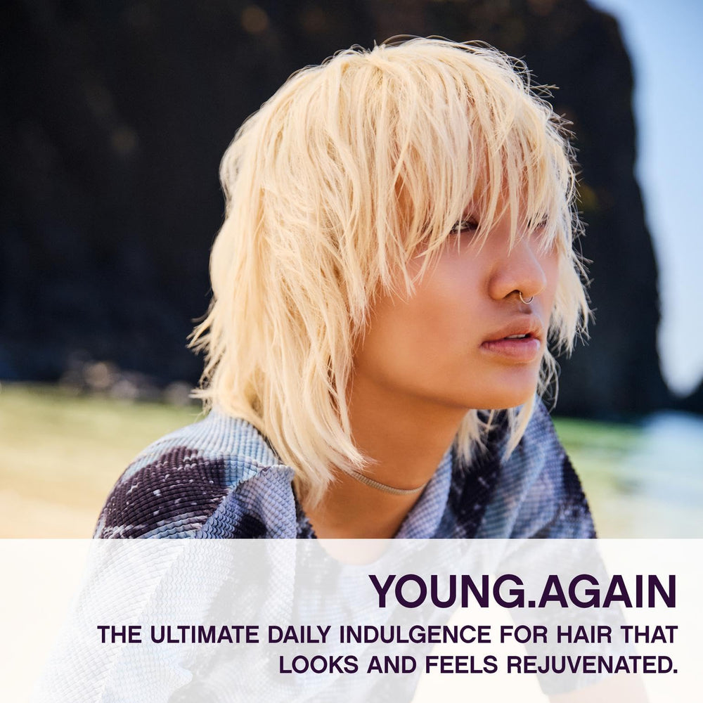 KEVIN.MURPHY Young.Again bottle pump indicates easy, controlled application