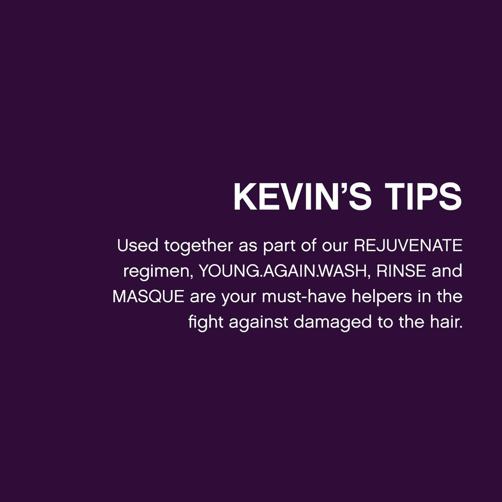 KEVIN.MURPHY Young.Again heat-protection close-up demonstrates thermal shield