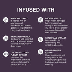 Kevin Murphy Young.Again.Masque ingredient blend highlights amino acids and essential oils for shine.