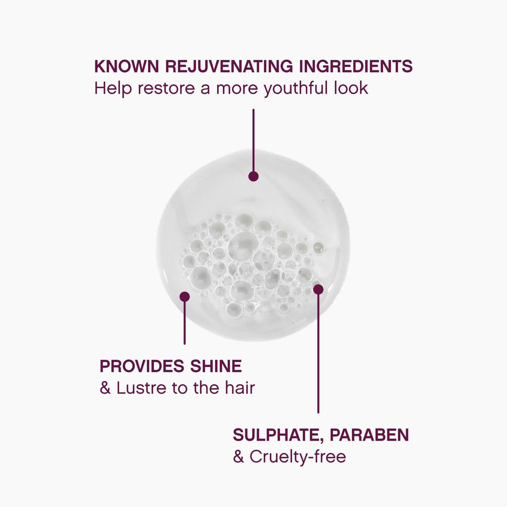 KEVIN.MURPHY Young.Again.WASH ingredient shot featuring amino acids for strength