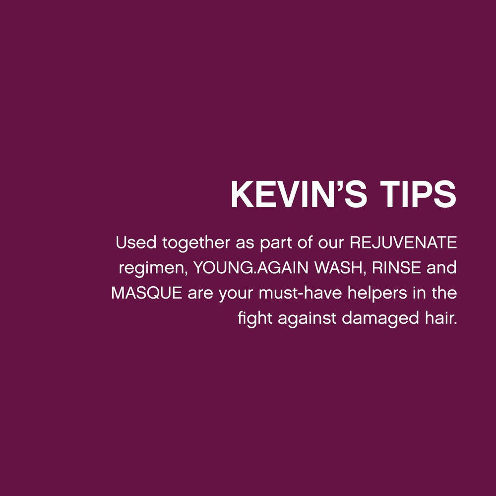 KEVIN.MURPHY Young.Again.WASH lotus extract icon for smoothness and shine