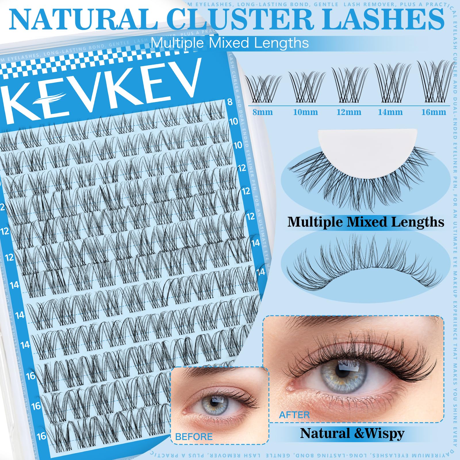 KevKev at-home application demonstrates simple, salon-like results.