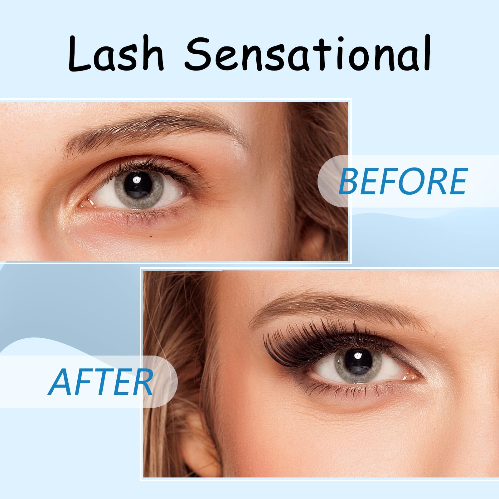 KevKev non-irritating formula safe for sensitive eyes during wear.
