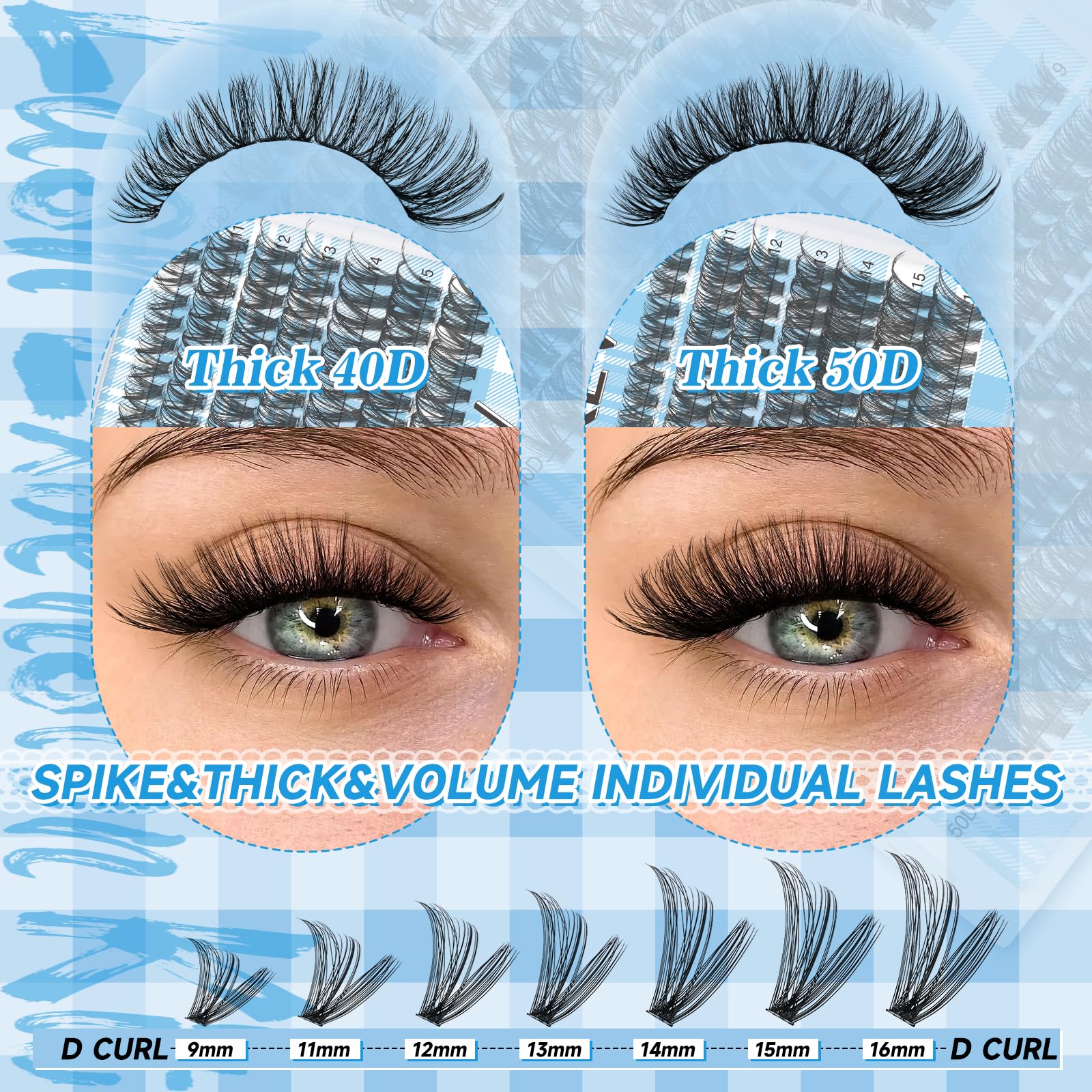 KevKev waterproof-longwear-lashes offer all-weather wear without obvious snags or clumps.