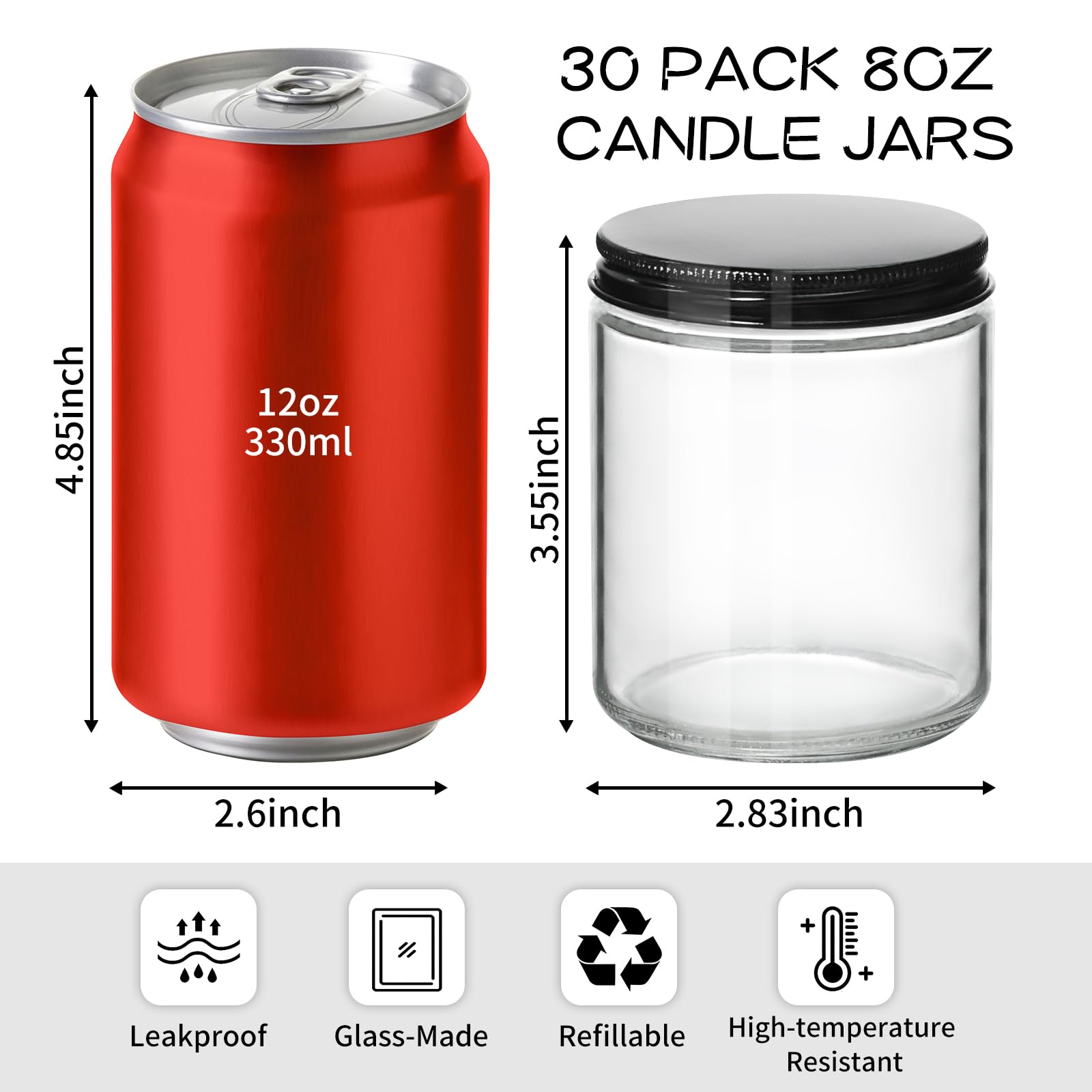 KeyWING airtight metal lids provide a secure seal to protect contents.