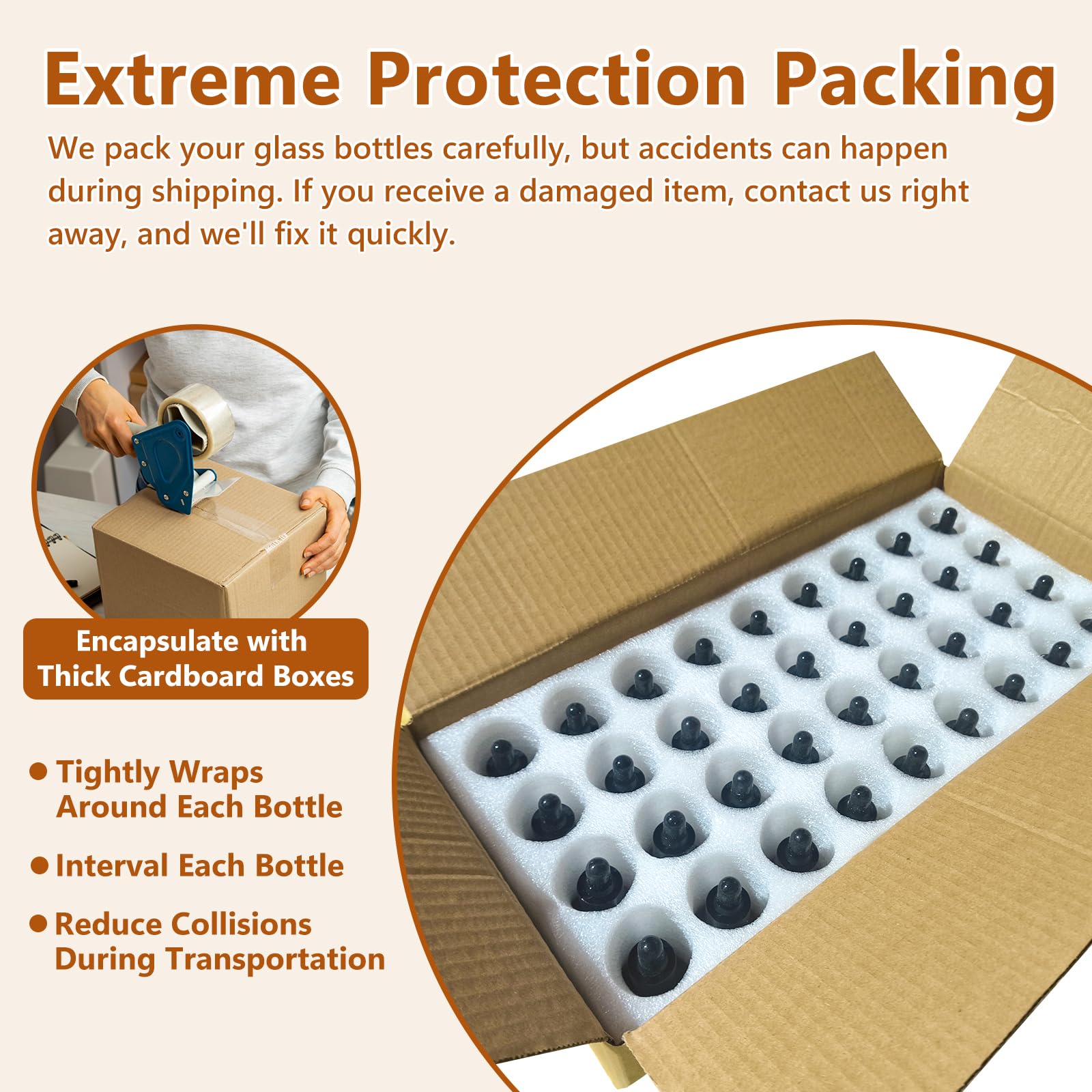 KeyWING packaging designed for safe delivery and reinforced protection.