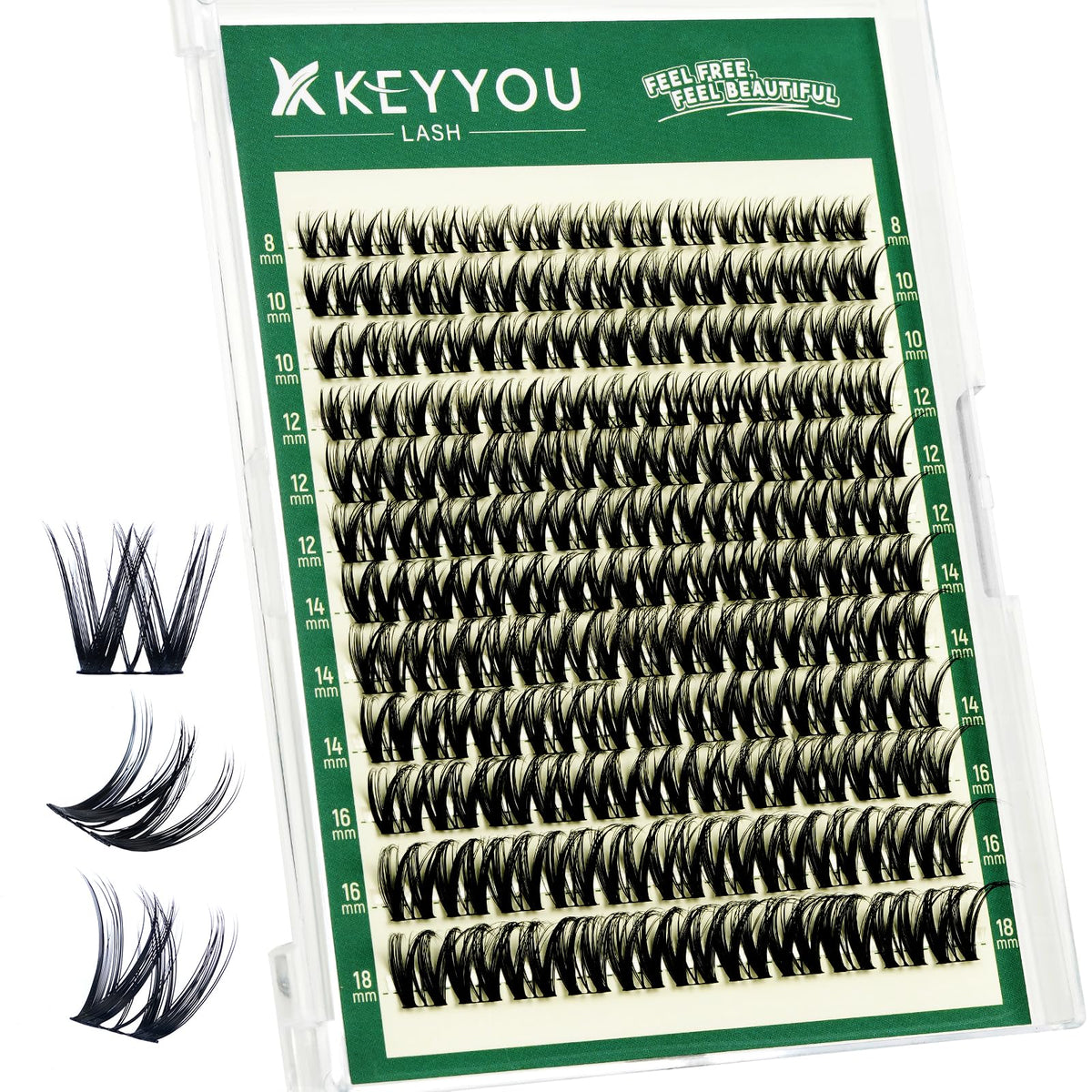 KEYYOU Flora F01 front packaging shows product and quantity benefit