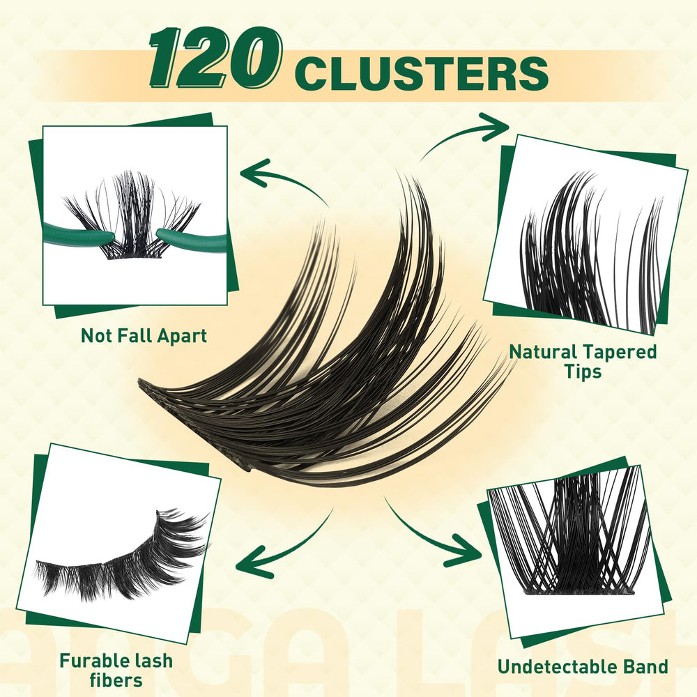 KEYYOU LASH gentle remover for easy, irritation-free removal of clusters