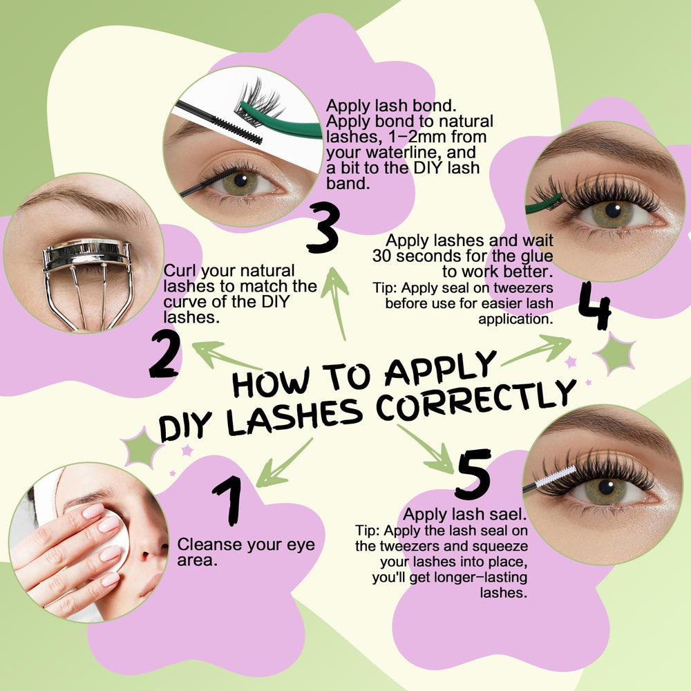 KEYYOU LASH Three-step Bond Apply Seal for beginners