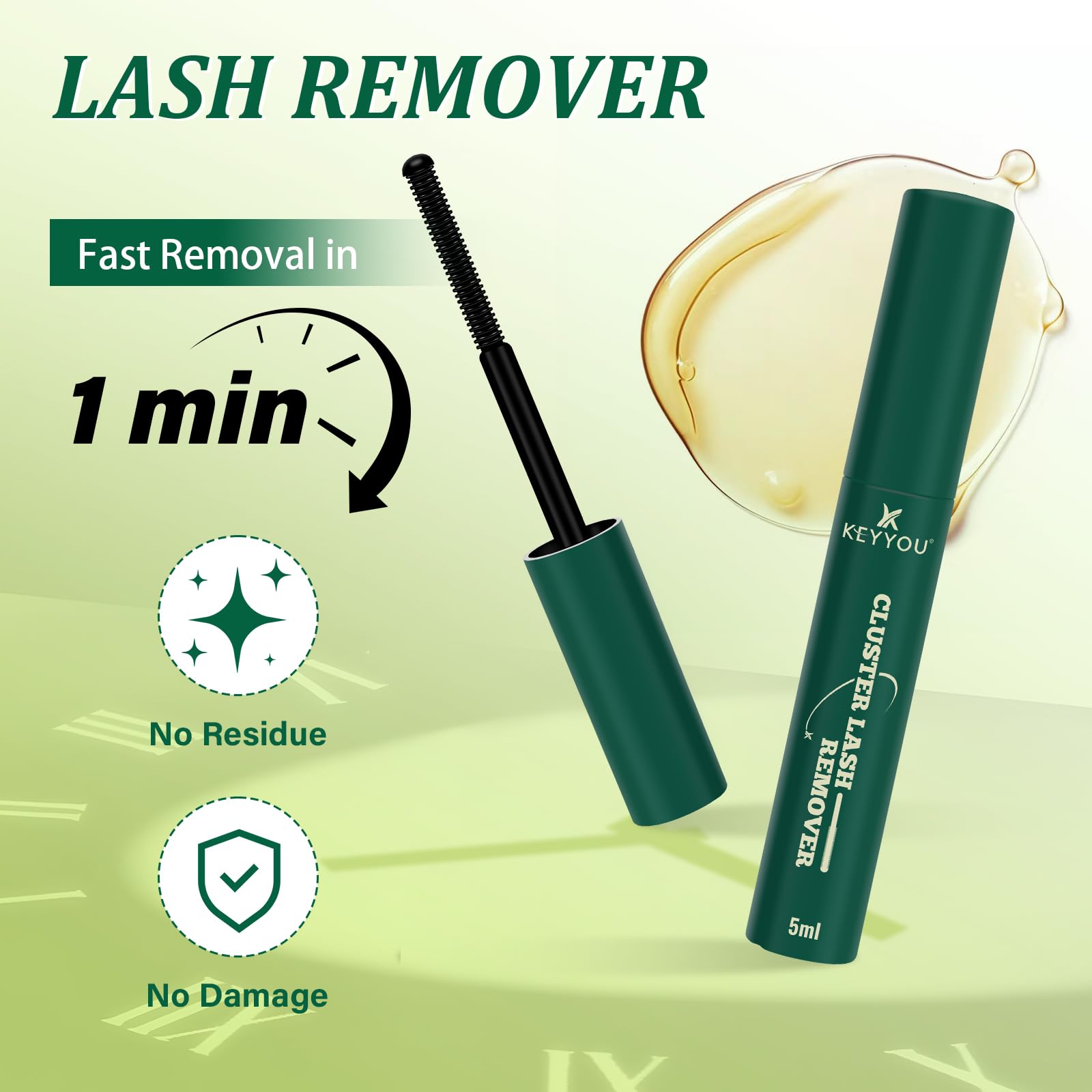 KEYYOU Bond and Sealant for durable lash adhesion and protection