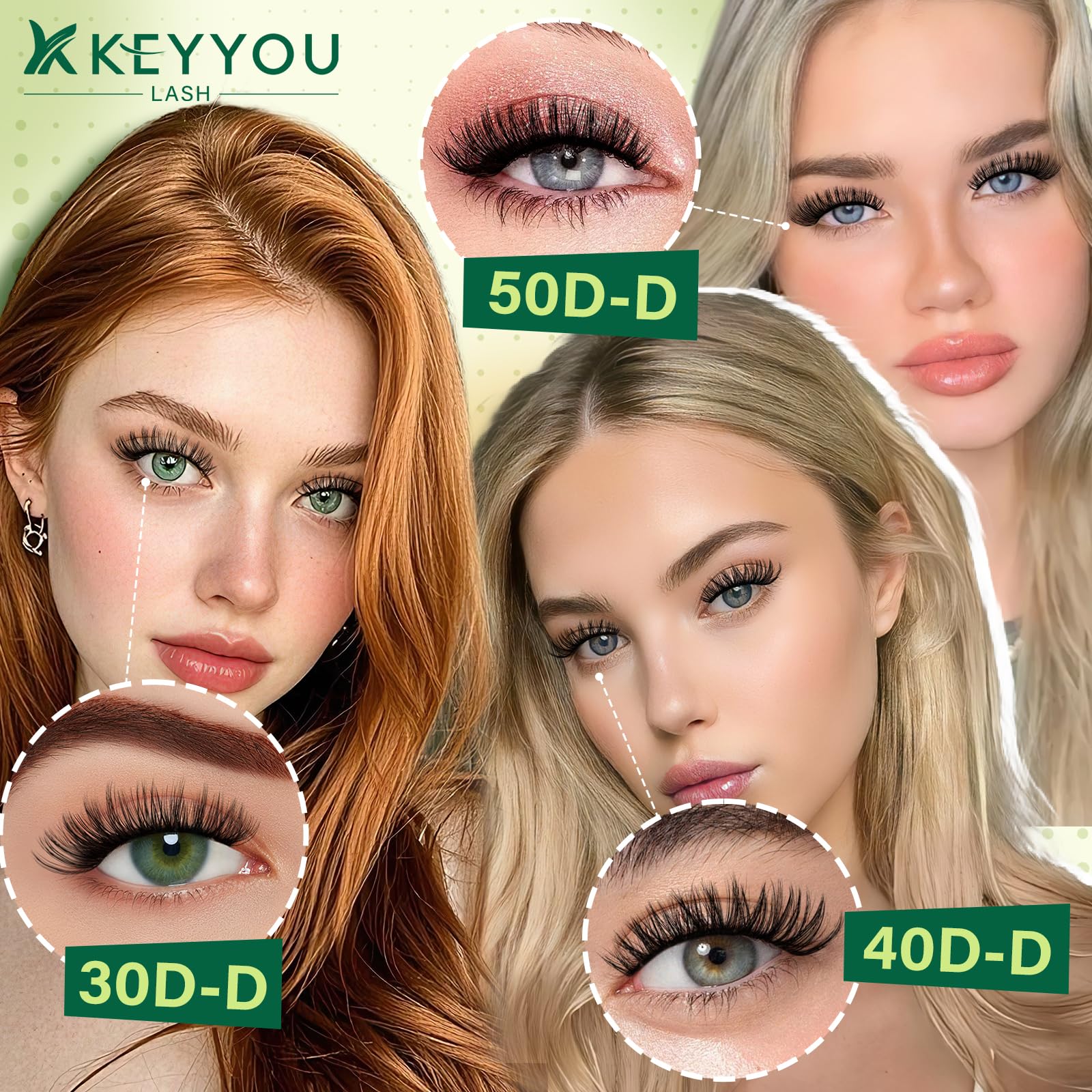 KEYYOU lash remover pack for safe lash cleanup and care