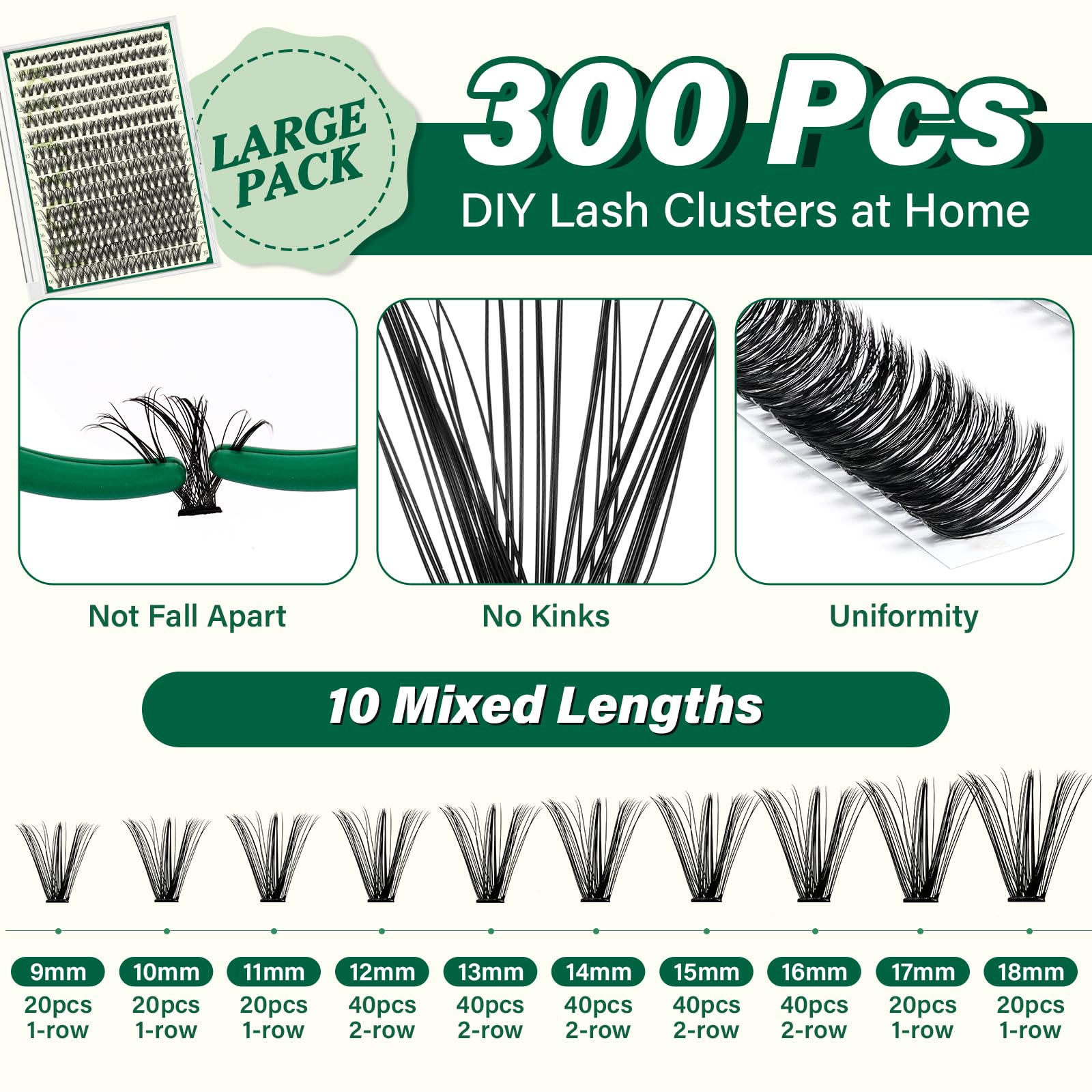 KEYYOU anti-stick tweezers handling lashes with precision