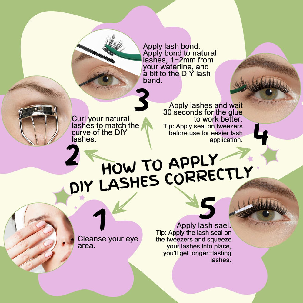 KEYYOU LASH Included accessories ensure complete lash session from start to finish.