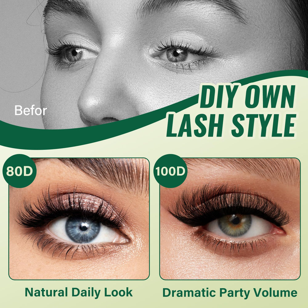 KEYYOU LASH soft lightweight materials close-up highlighting comfort.