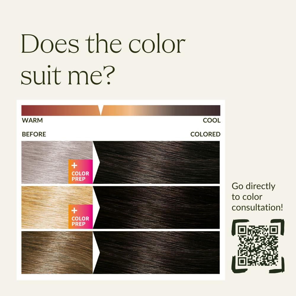 khadi BLACK grey hair coverage shown with even pigment and smooth texture