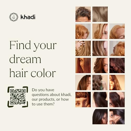khadi BLACK silky hair finish after color for natural gloss