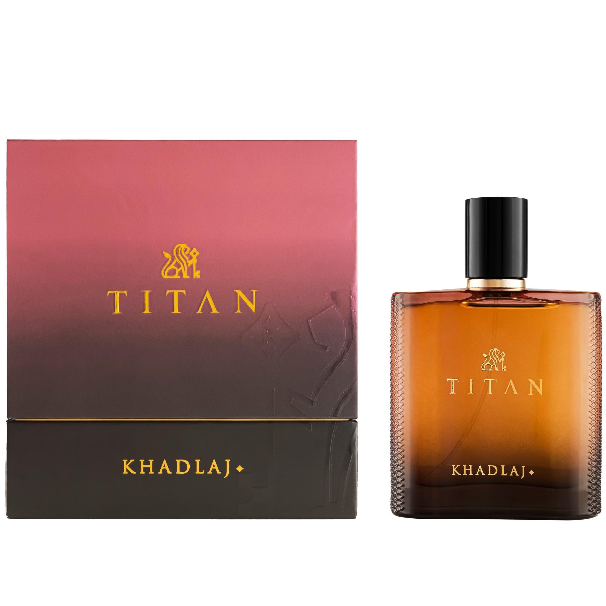 Khadlaj Titan heart notes image highlighting lavender and incense for refined evening aromas