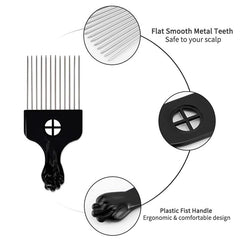 KHQBG Afro pick helps define curls and waves on wigs.