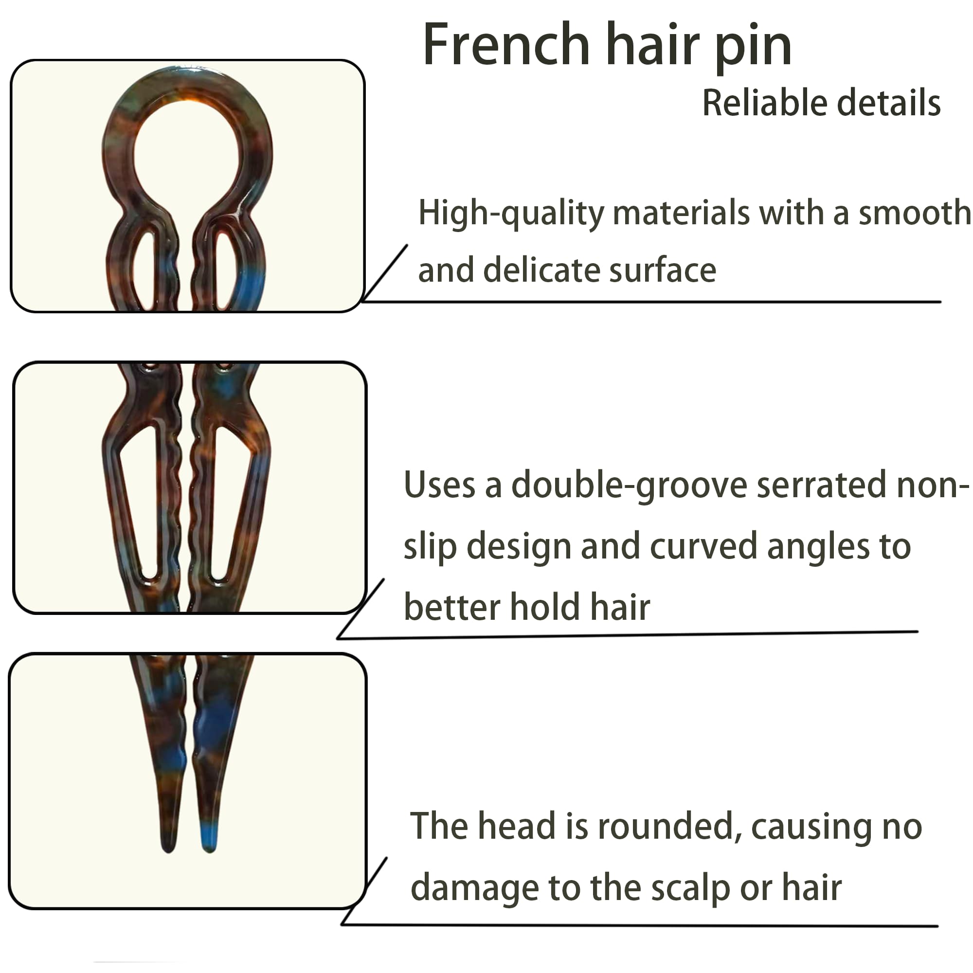 Khwcft hair pin low bun styling for easy updo