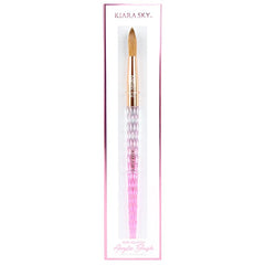 Kiara Sky acrylic brush 12 crystal cut handle for comfortable grip.