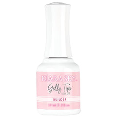 Kiara Sky Builder Gel bottle front for long-lasting gel nails at home