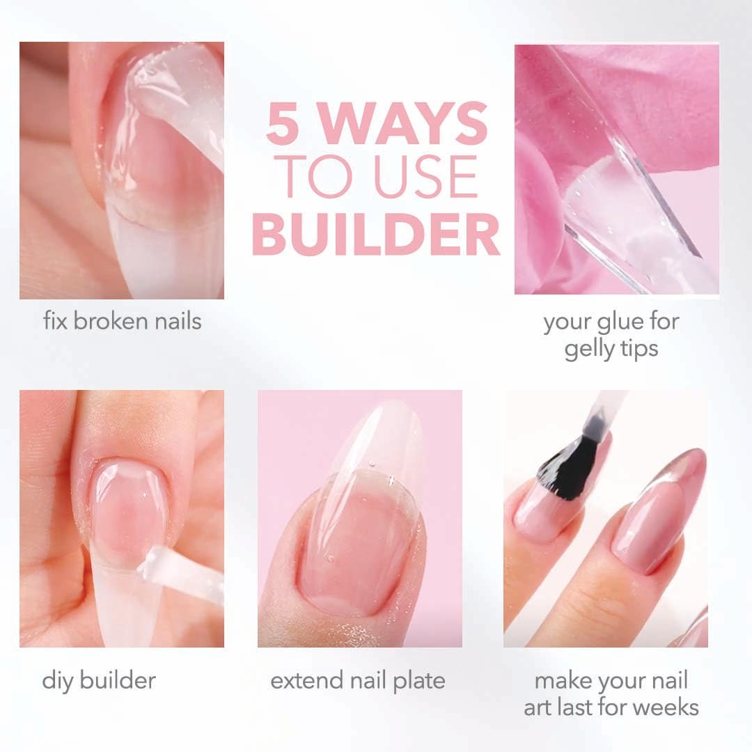 Kiara Sky Builder Gel cruelty-free badge indicating ethical beauty standards