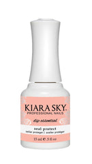 Kiara Sky Dip Manicure Step 3 Seal Protect bottle for durable acrylic seal and long-lasting shine.