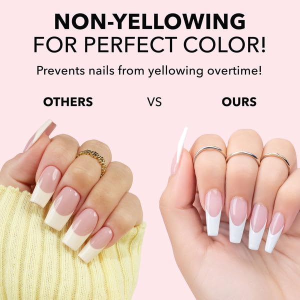 Kiara Sky Dip Manicure duo image demonstrates simple step-by-step routine.