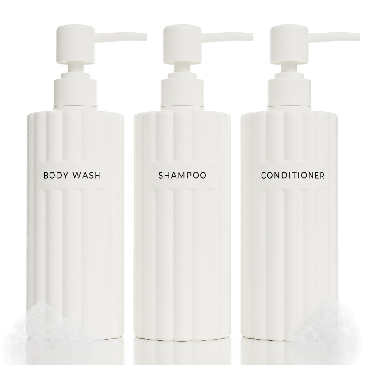 KIBAGA shampoo-dispenser-19oz with sleek pour for easy shower routines