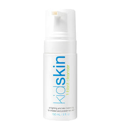Kidskin T-Blast cleanser foaming pump demonstrates gentle daily cleansing for teens.