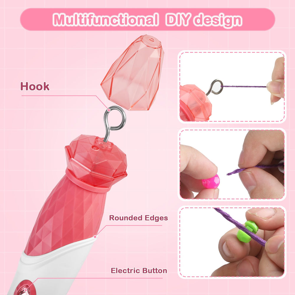 Kidzkube hair twister toy in hand emphasizes creativity and fine motor skill development.