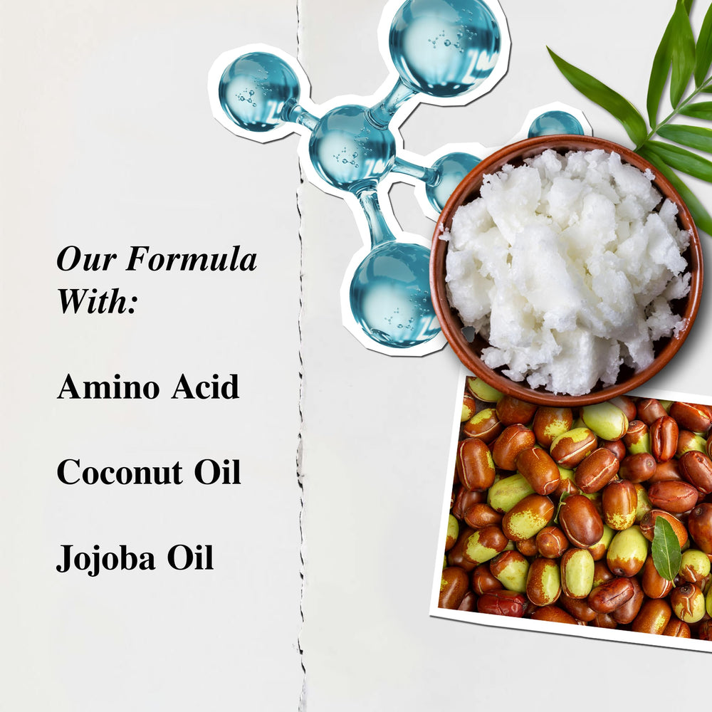 Kiehl's Amino Acid Conditioner on wet hair hints at two-minute conditioning for softness.