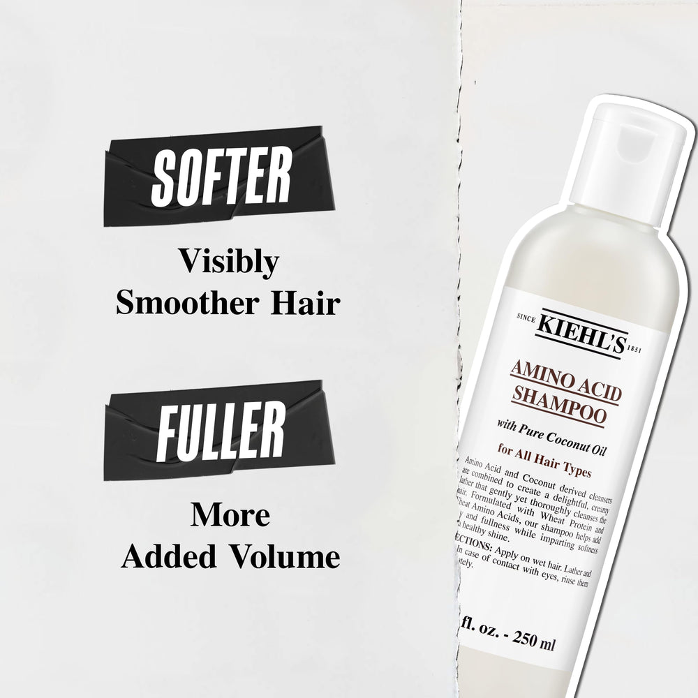 Hair after use appears soft and shiny with added body