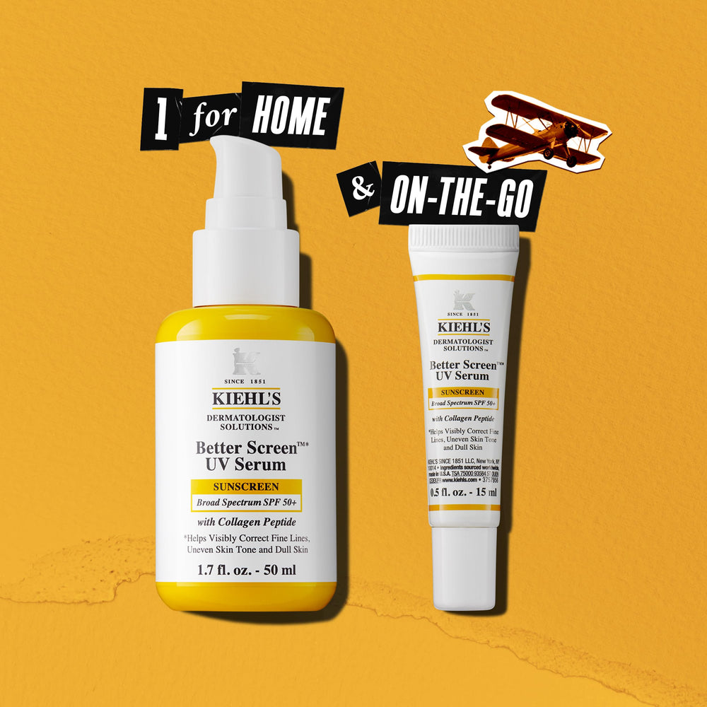 Kiehl's Better Screen UV Serum ideal for oily skin without heaviness