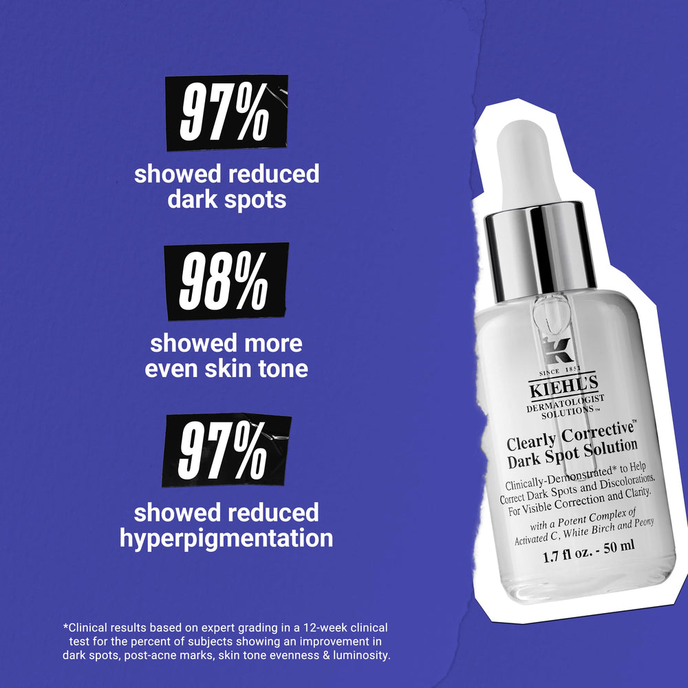 Kiehl's Clearly Corrective Serum fits into morning and night routines