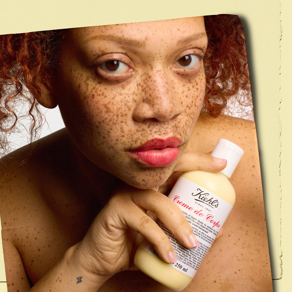 Kiehl's Creme de Corps Rich after-shower routine for smooth, soft skin