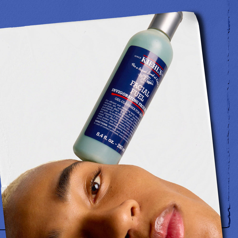 Kiehl's Facial Fuel cleansed pores and skin surface for clarity