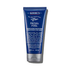 Kiehl's Facial Fuel moisturizer jar demonstrates a lightweight, energizing hydration for the skin.