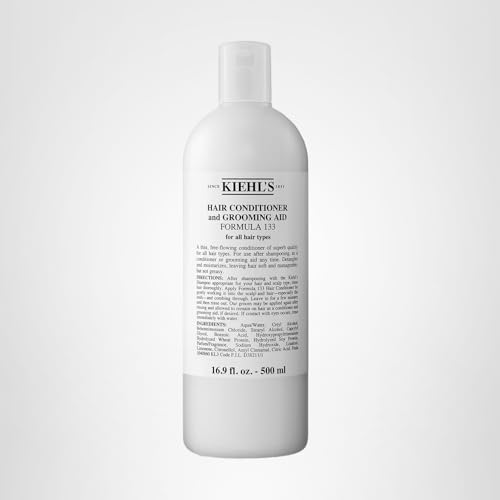 Kiehl's Formula 133 all-hair-types image suggests universal use across textures.