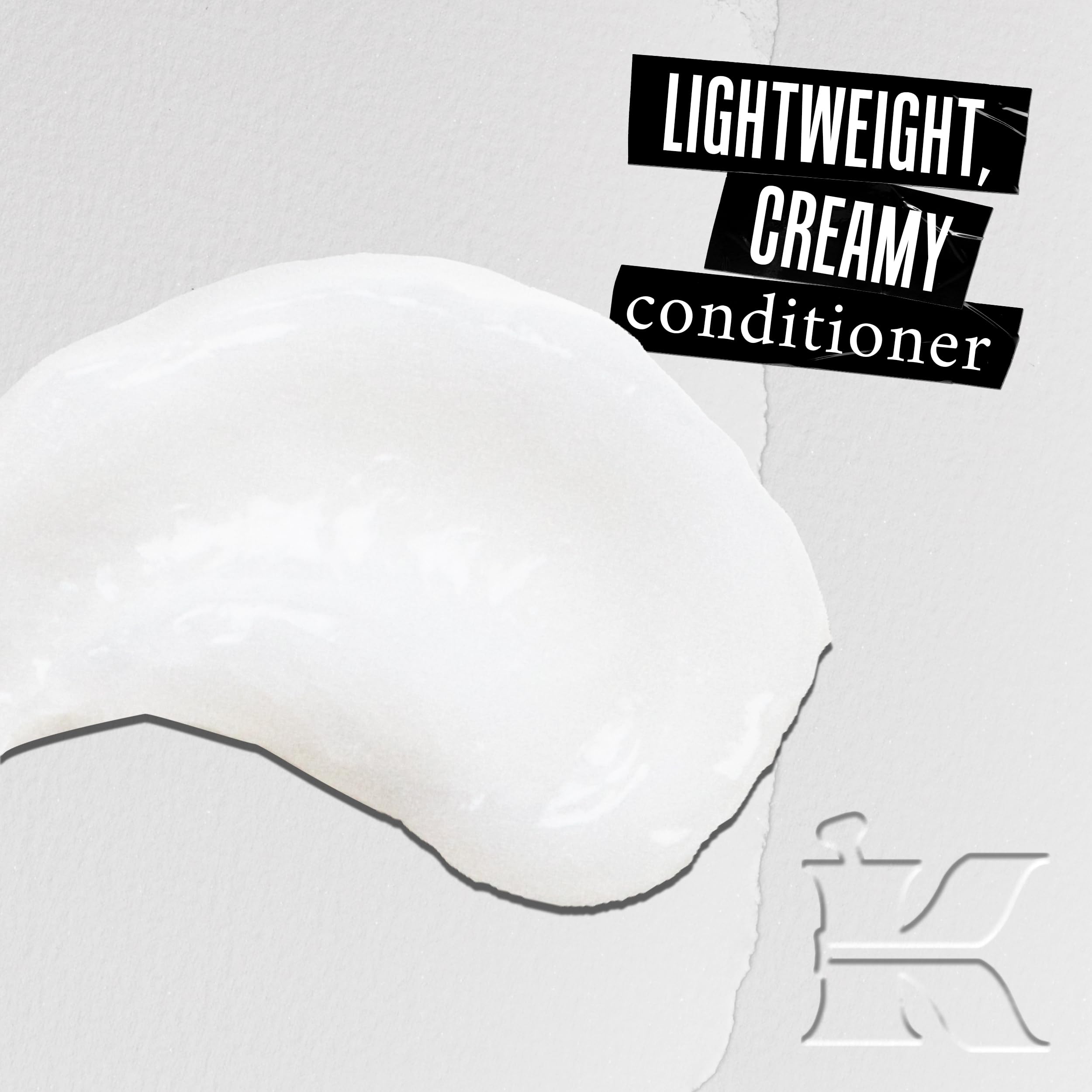 Kiehl's Formula 133 hair wet-application demonstrates quick moisturization after washing.